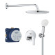 Grohe 25288000 Eurosmart OHM Душова система на 2 виходи,кругла, 250 rosmart OHM Душова система на 2 виходи,кругла, 250 (25288000)