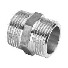 General Fittings Ніпель 1/2 ЗЗ Хром (260000C040400H)