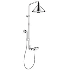 Axor Showerpipe Душова стійка з ручним душем, термостатом і верхнім душем, (26020000)