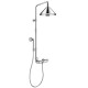 Axor Showerpipe Душова стійка з ручним душем, термостатом і верхнім душем, (26020000)