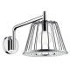 Axor Lamp Shower Душ верхній з лампою, поворотний, 1 вид струменя (шліф нікель), (26031000 (brushed nickel))