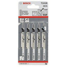 BOSCH Набір лобзикових пилочек Wood, 10 шт. (2607011169)