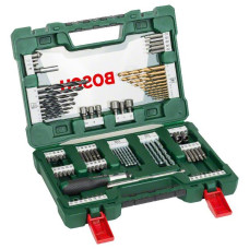 BOSCH Набір приладдя (свердл і біт) у кейсі V-Line-91 (2607017195)
