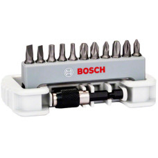 BOSCH Набiр насадок для загвинчування з 11 шт., включно з тримачем для насадок (2608522130)
