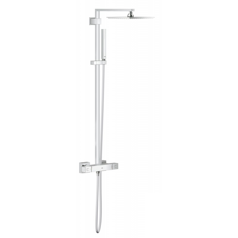 Grohe Душова система з термостатом для настінного монтажу Euphoria Cube System 230 (26087000)