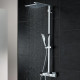 Grohe Душова система з термостатом для настінного монтажу Euphoria Cube System 230 (26087000)