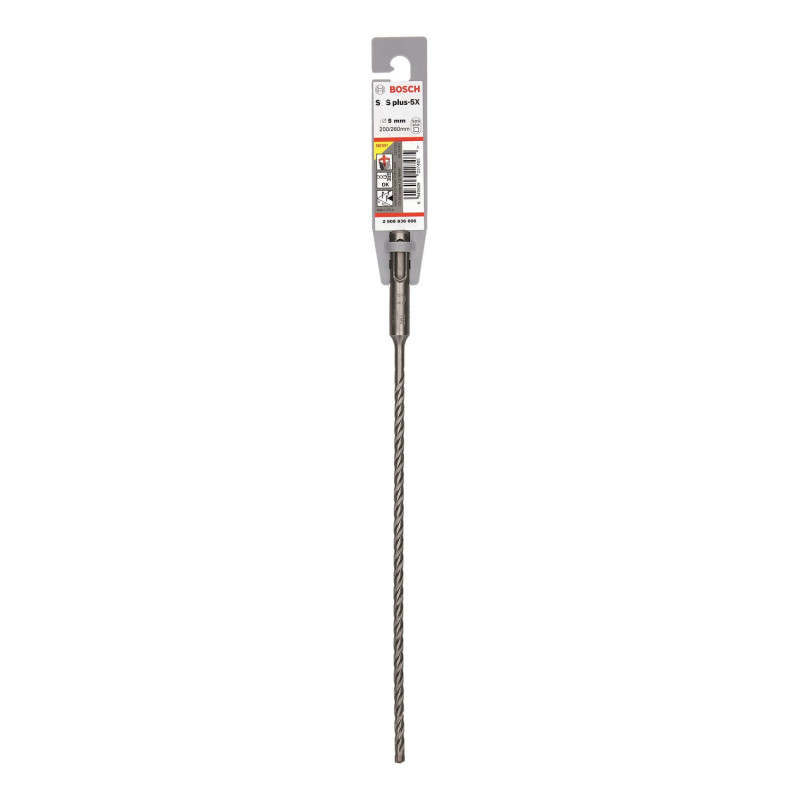 BOSCH Бур по бетону SDS-Plus-5X, 5x200x260мм (2608836606)