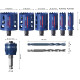 BOSCH Коронки для роботи з міцними матеріалами Tough Material, 22-68мм, 9 шт (2608900445)