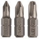 BOSCH Біти набір: PH1, PH2, PH3, 25мм (2609255964)