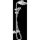 VERNIS SHAPE SHOWERPIPE душова система з термостатом 230 1jet, EcoSmart, колір хром