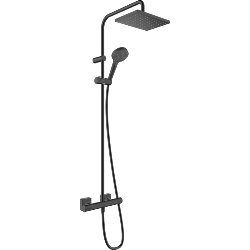 Hansgrohe Душова система Vernis Shape Showerpipe 230 1jet EcoSmart з термостатом (26097670)