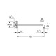 Grohe Rainshower Кронштейн для верхнього душу 422мм (26146000)