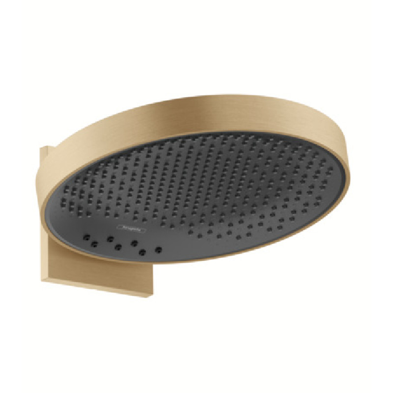Hansgrohe RAINFINITY верхній душ 360 3jet з настінним тримачем, бронза шліфованна, (26234140)