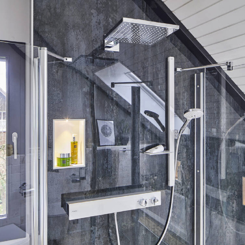Hansgrohe Raindance E 300 Верхній душ, з тримачем, (26238000)