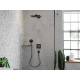 Hansgrohe Raindance E Верхнiй душ 300 Air 1jet, з тримачем 390 мм, шлiфований чорний хром, (26238340)
