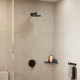 Hansgrohe VERNIS BLEND верхній душ 200мм, чорний матовий, (26271670)