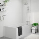 Hansgrohe Душова система Vernis Shape Showerpipe 230 1jet з термостатом для ванни хром (26284000)