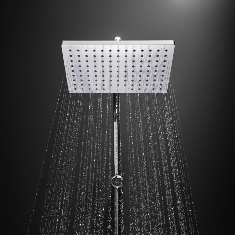 Hansgrohe Душова система Vernis Shape Showerpipe 230 1jet з термостатом для ванни хром (26284000)