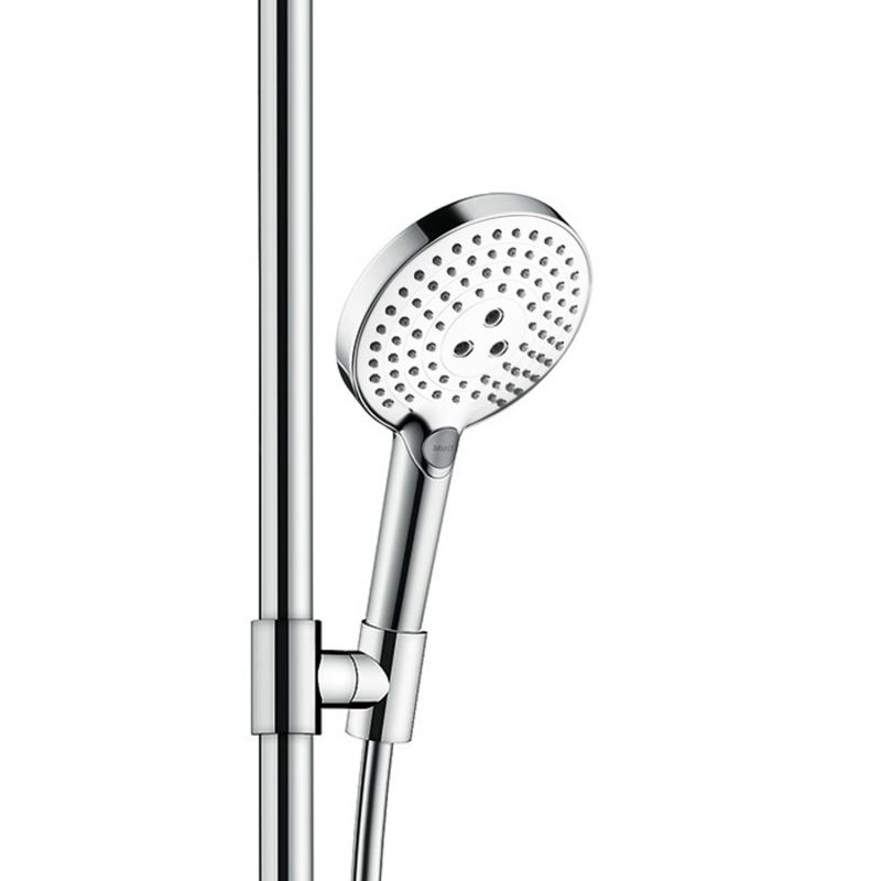 Hansgrohe Душовий набір Raindance Select S з душовою штангою праворуч білий/хром (26326400)