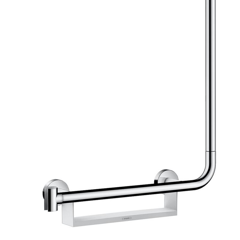 Hansgrohe Душовий набір Raindance Select S з душовою штангою праворуч білий/хром (26326400)