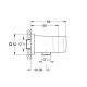 Grohe Euphoria Cube Підключення душового шлангу (26370000)