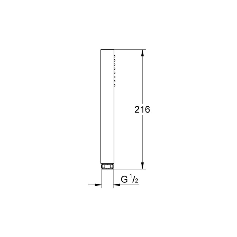Grohe Vitalio Joy Cube Stick Ручний душ, 1 режим струменю (26392000)