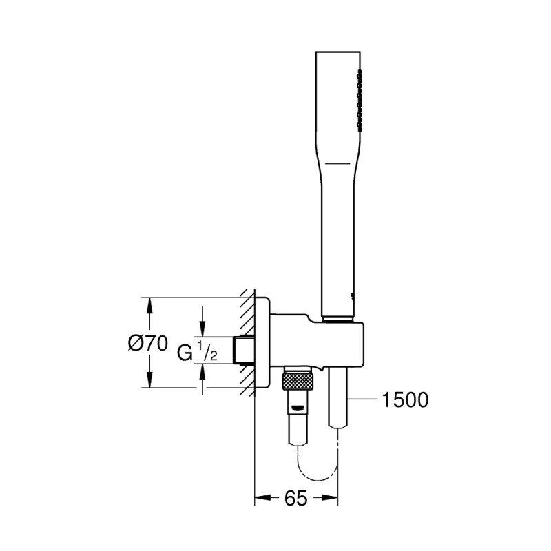Grohe Душова система Euphoria Cosmopolitan Stick (26404000)