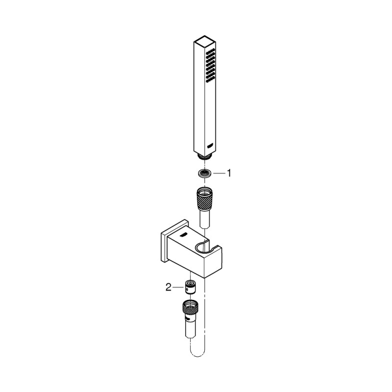 Grohe 26405000 Euphoria Cube Stick Душовий набір phoria Cube Stick Душовий набір (26405000)