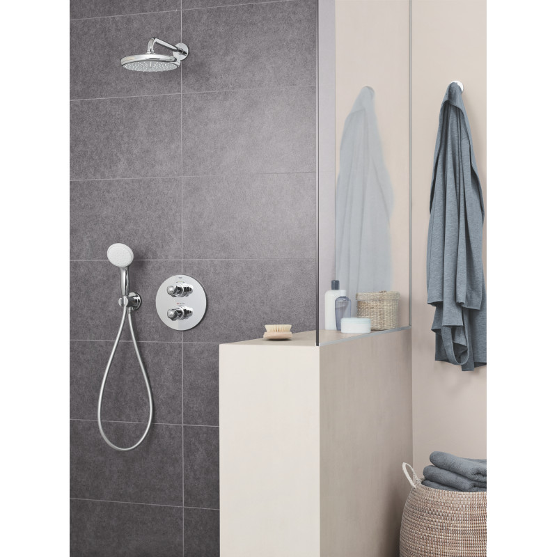 Верхній душ з настінним кронштейном Grohe New Tempesta Classic (26411000)