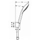 Hansgrohe Душовий набір Croma Select E 1jet (26412400)