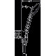 Hansgrohe Croma Select E Vario Porter Ручний душ, з утримувачем і шлангом1,6м, колiр білий, (26413400)