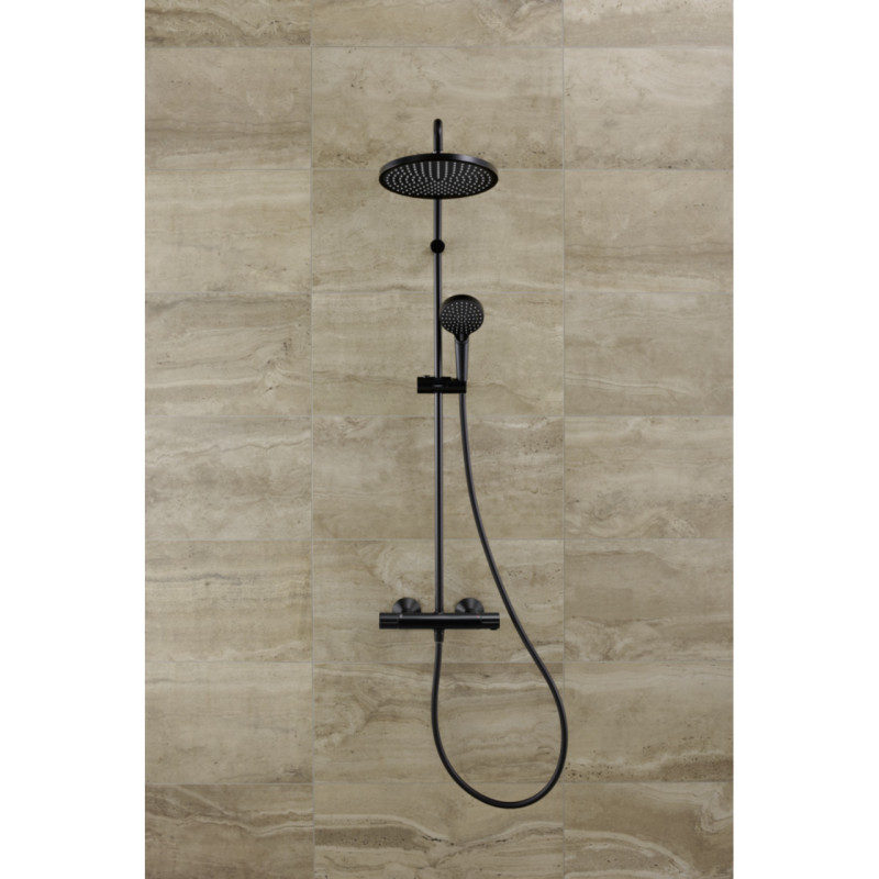 Hansgrohe Душова система Vernis Blend Showerpipe 240 1jet з термостатом (26426670)