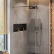 Hansgrohe FixFit Шлангове під`єднання Square з клапаном зворотнього току, колiр покриття чорний матовий, (26455670)