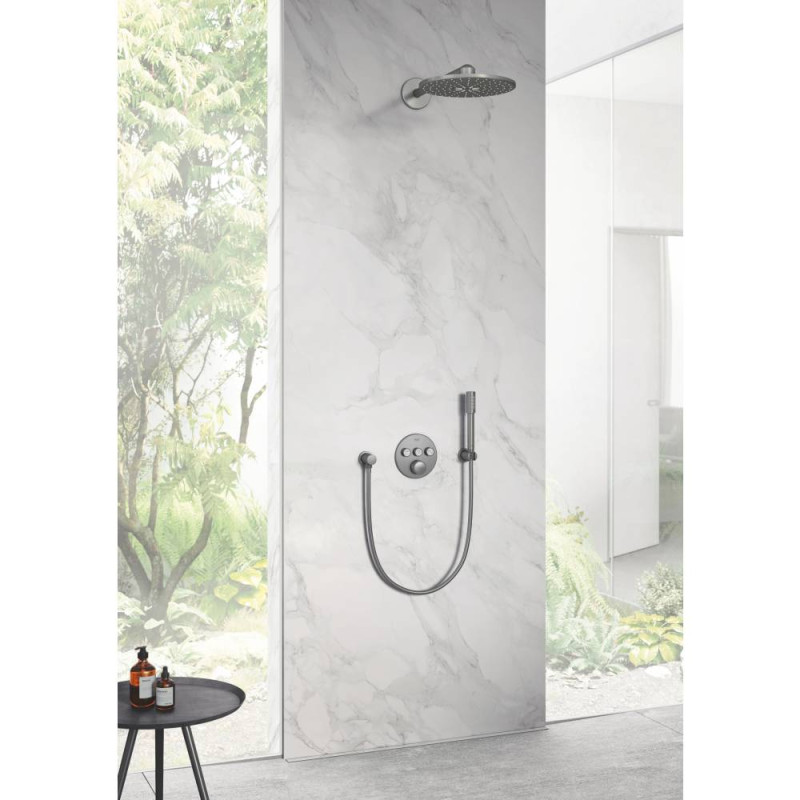 Grohe Rainshower 310 SmartActive Верхній душ з душовим кронштейном 430 мм, 2 режими струменя (26475AL0)