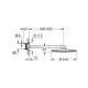 Grohe Rainshower 310 SmartActive Верхній душ з душовим кронштейном 430 мм, 2 режими струменя (26475AL0)