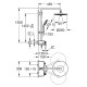 Grohe Душова система з термостатом для ванни Euphoria SmartControl System 260 Mono (26510000)