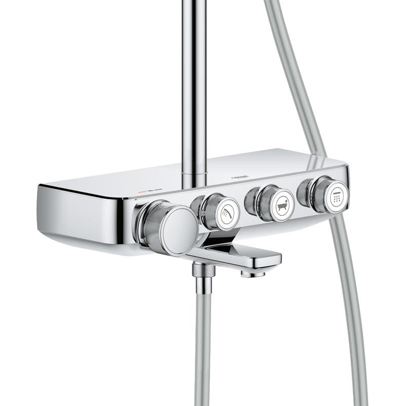 Grohe Душова система з термостатом для ванни Euphoria SmartControl System 260 Mono (26510000)