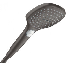 Hansgrohe RAINDANCE SELECT E ручний душ 120 Air, 3jet 1/2, шлiфований чорний хром, (26520340)