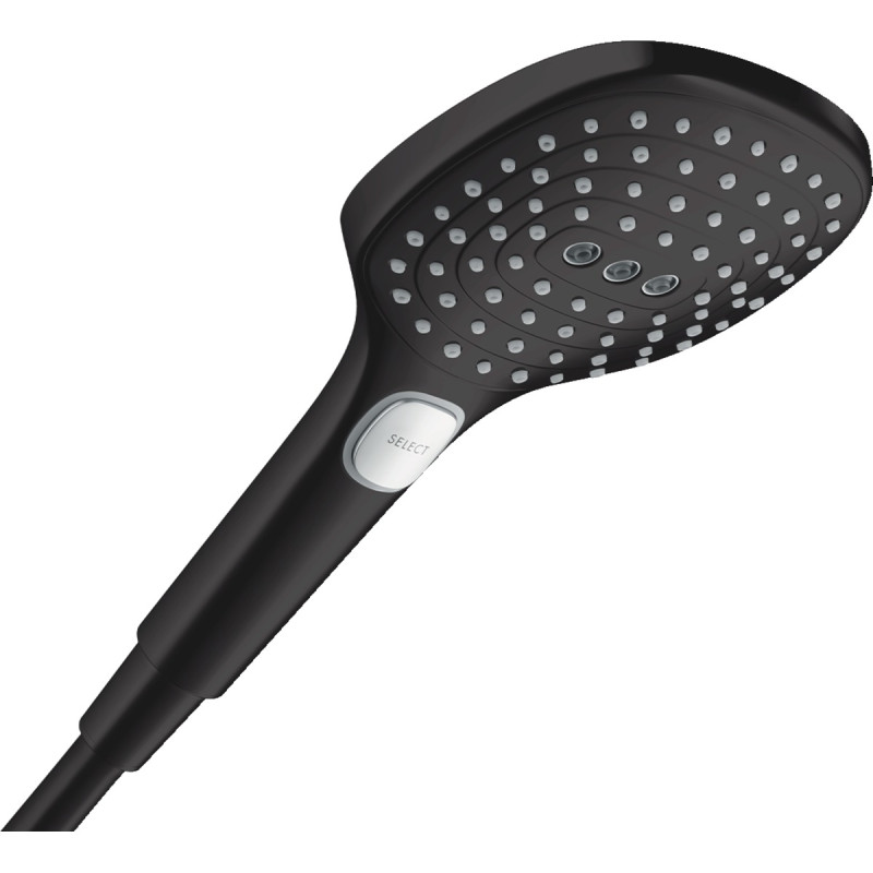 Hansgrohe Raindance Select E Ручний душ 120 3jet, колiр покриття матовий чорний, (26520670)