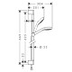 Hansgrohe Душовий набір Croma Select E Multi 0,65 м (26580400)
