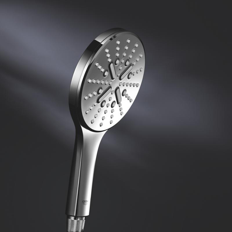 Grohe Душовий гарнітур Rainshower Smartactive 130, 3 режими струменя (26581000)