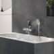 Grohe Душовий гарнітур Rainshower Smartactive Cube 130, 3 режими струменя (26589000)