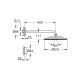 Grohe Rainshower 310 SmartConnect верхній душ з душовим кронштейном (26640000)