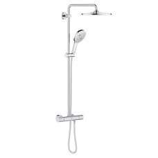Grohe Душова система з термостатом для настінного монтажу Rainshower Smartactive 310 (26647000)