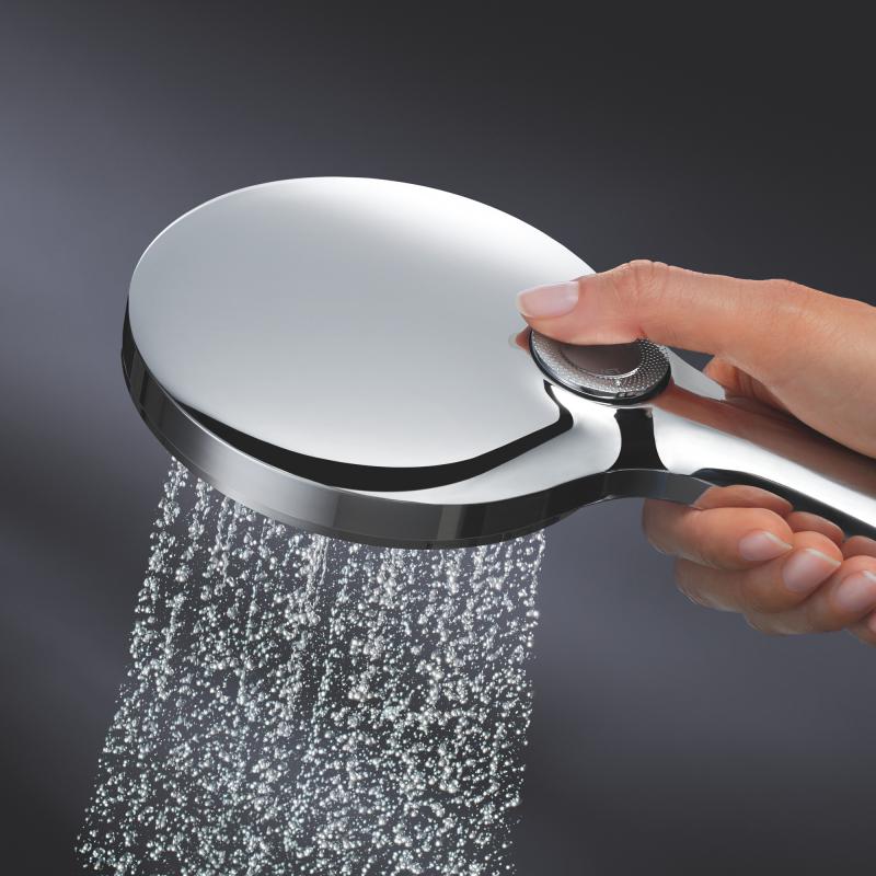 Grohe Душова система з термостатом для настінного монтажу Rainshower Smartactive 310 (26647000)
