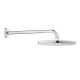 Grohe 26668000 Tempesta 250 Лійка для верхнього душу з тримачем, хром mpesta 250 Лійка для верхнього душу з тримачем, хром (26668000)