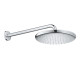 Grohe 26668000 Tempesta 250 Лійка для верхнього душу з тримачем, хром mpesta 250 Лійка для верхнього душу з тримачем, хром (26668000)