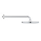 Grohe 26668000 Tempesta 250 Лійка для верхнього душу з тримачем, хром mpesta 250 Лійка для верхнього душу з тримачем, хром (26668000)