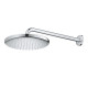 Grohe 26668000 Tempesta 250 Лійка для верхнього душу з тримачем, хром mpesta 250 Лійка для верхнього душу з тримачем, хром (26668000)