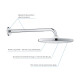Grohe 26668000 Tempesta 250 Лійка для верхнього душу з тримачем, хром mpesta 250 Лійка для верхнього душу з тримачем, хром (26668000)